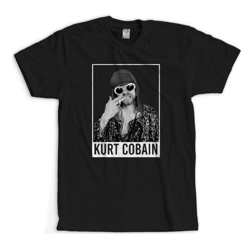 Kurt COBAIN NIRVANA เสื้อยืดผ้าฝ้าย Combed 24s