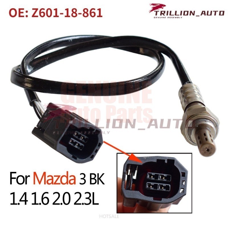 【ของแท้】โพรบเซนเซอร์ออกซิเจนเชื้อเพลิง O2 สําหรับ Mazda 3 Z601-18-861A Z601-18-861 Z60118861B/1821350G01