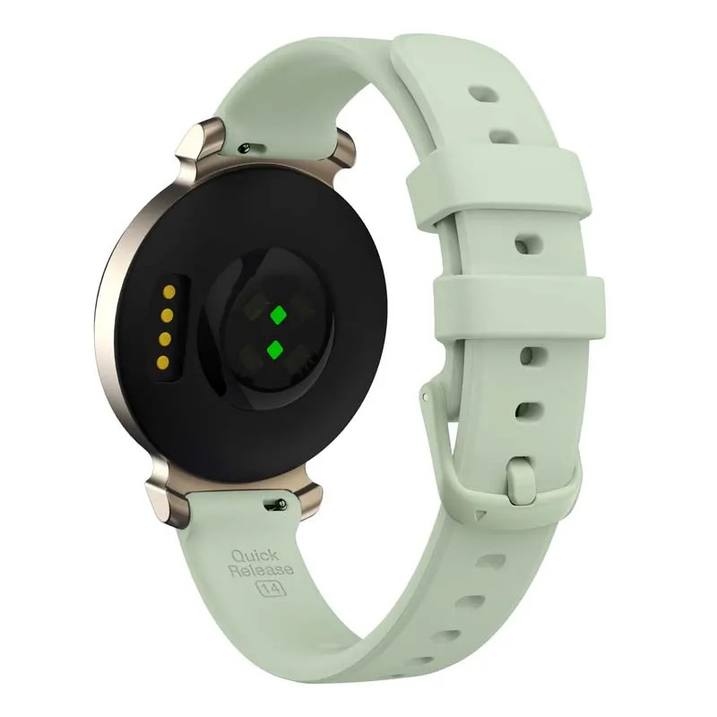 สายนาฬิกาข้อมือซิลิโคน เนื้อแมตต์ กันเหงื่อ สีแคนดี้ เรียบง่าย สําหรับ Garmin Lily 2 Lily2