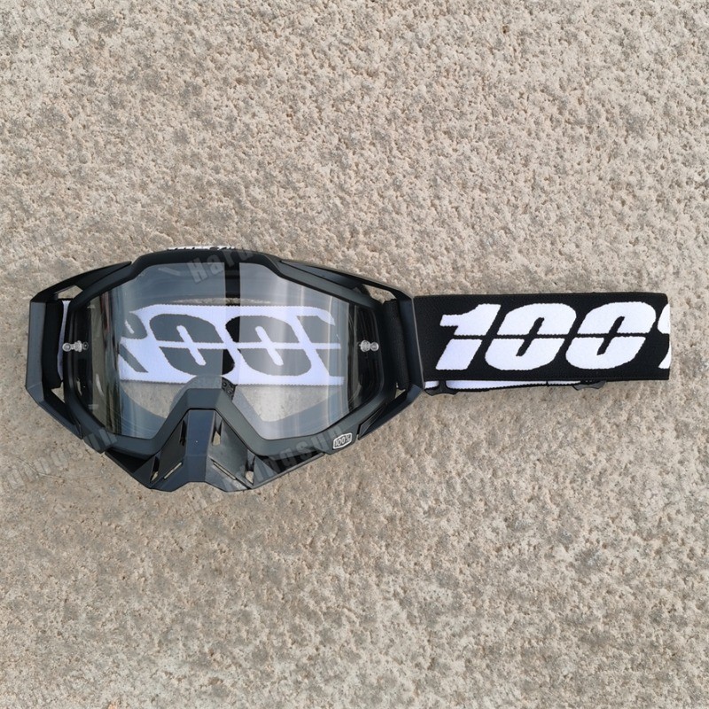 100% Racecraft แว่นตาหมวกกันน็อควิบาก กันลม แว่นตา MX รถจักรยานยนต์ แว่นตาป้องกัน แว่นตาวิบาก ATV แว่นตา MTB