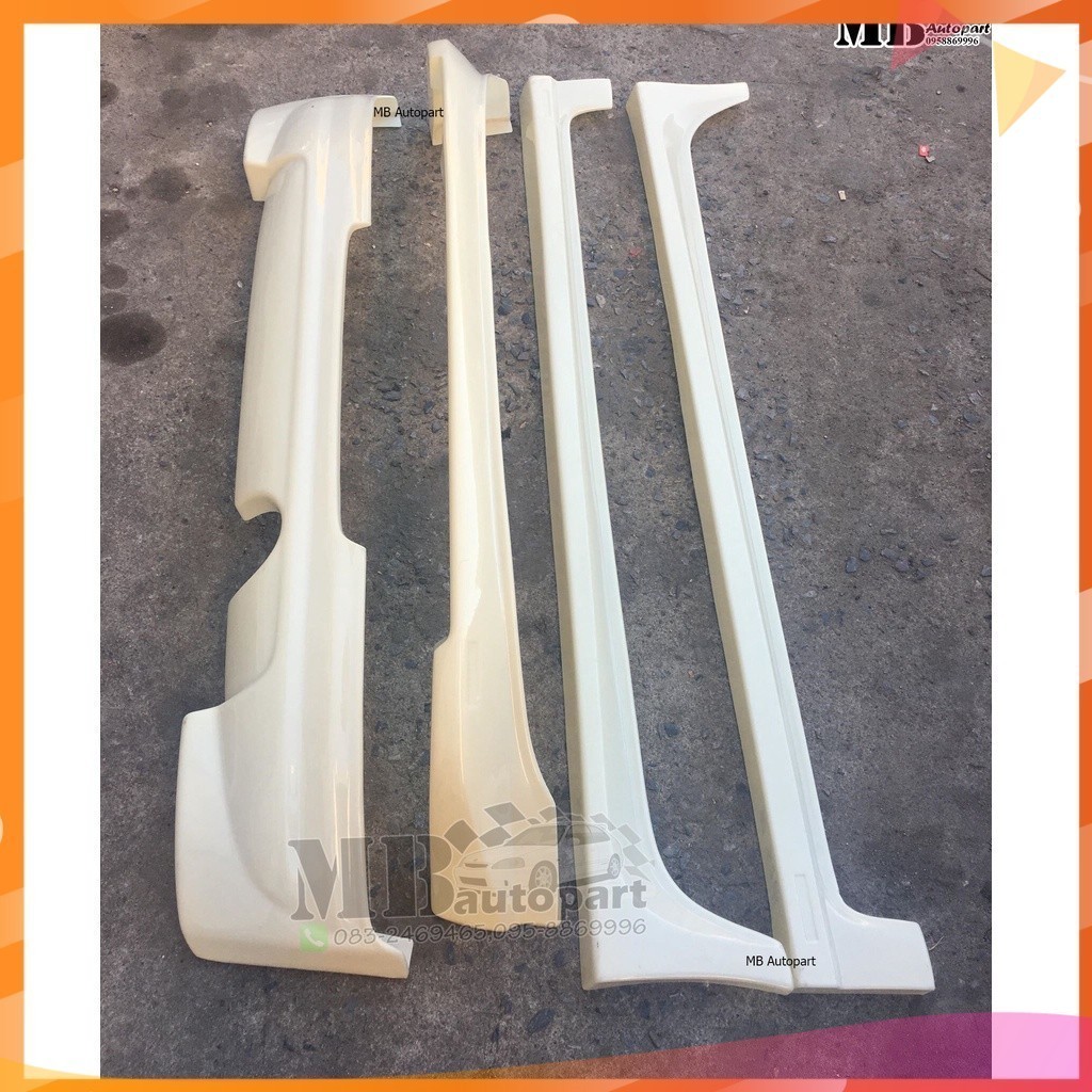 ชุดแต่งรอบคันรถยนต์ Toyota Yaris 2006-2008 งานไทย พลาสติก ABS