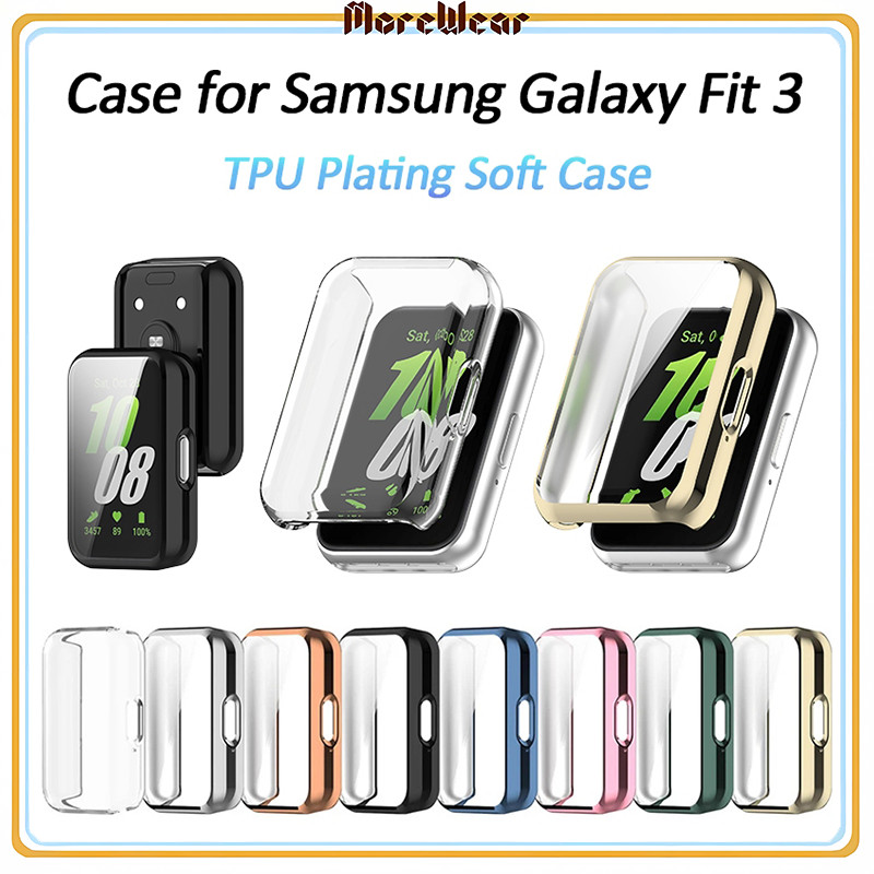 เคส TPU นิ่ม สําหรับ Samsung Galaxy Fit 3 เคสป้องกัน สําหรับ Samsung FIT3 นาฬิกา เคสกันกระแทก