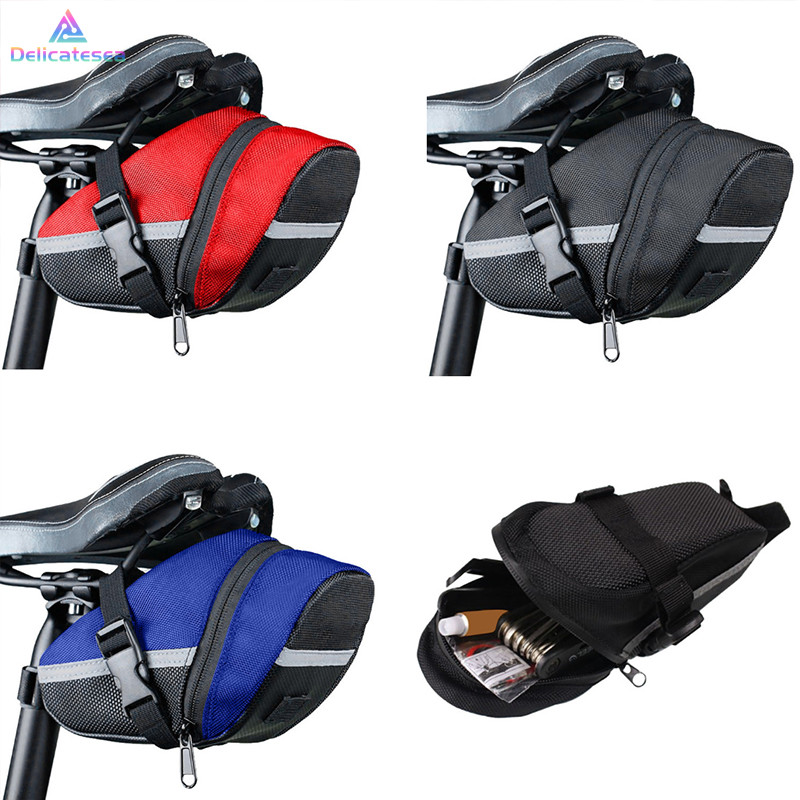 [Delicatesea] กระเป๋าจักรยาน Under Seat Storage กระเป๋าท้ายรถกลางแจ้ง กระเป๋าปั่นจักรยาน