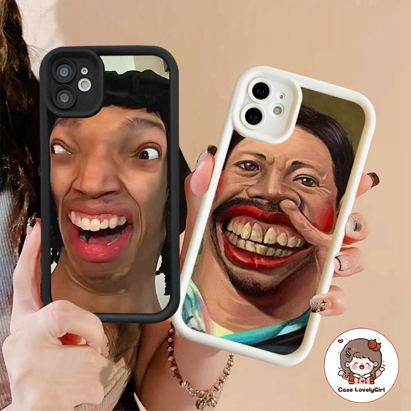 ส่งจากไทย รองรับ iPhone 11 13 14 15pro max XR 12 13pro พสัส 6P 7P 8P Xs Max Couple Ugly เชลล์ Soft Case