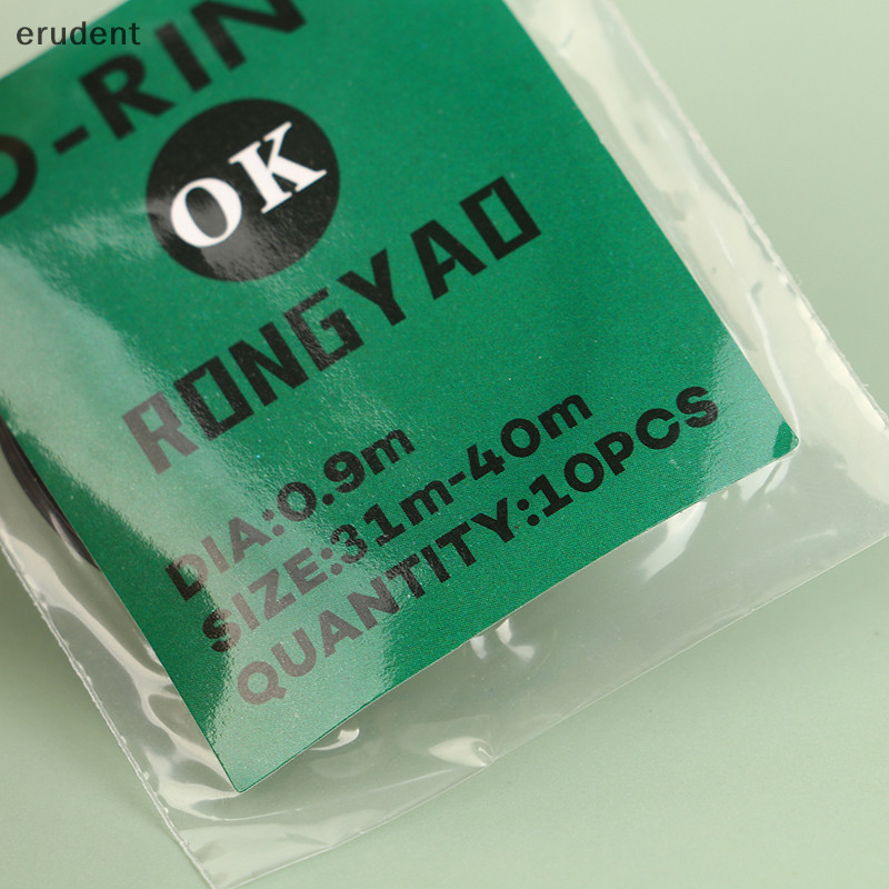 Erudent 1Pack 0.5/.6/0.7/0.9mm นาฬิกา O-Ring นาฬิกายางกันน ้ ําปะเก ็ น O แหวนซ ่ อมช ่ างซ ่ อมนาฬิกาเครื ่ องมืออุปกรณ ์ เสริมใหม ่