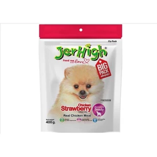 (ซอง) Jerhigh Stick เจอร์ไฮ สติ้ก ขนมสุนัข แพ็คใหญ่ 400g. สุดคุ้ม