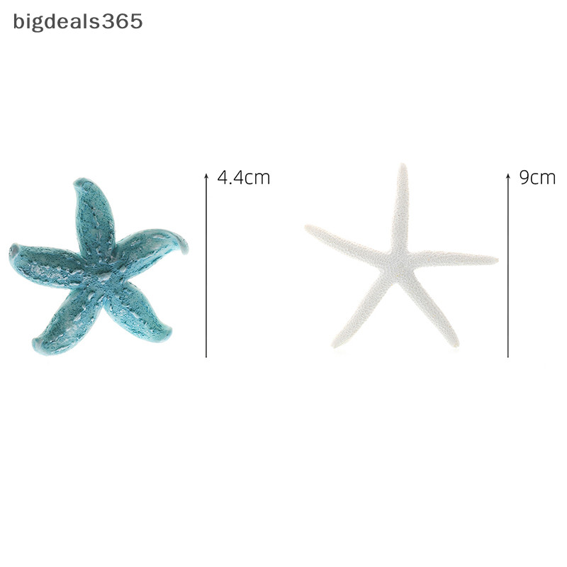 [bigdeals365 ] เรซิ ่ นหัตถกรรม Aquarium ภูมิทัศน ์ ปลา Figurines Vivid สี Aquarium Figurines Miniature เครื ่ องประดับประดิษฐ ์ Coral Starfish Aquarium Decor สต ็ อกใหม ่