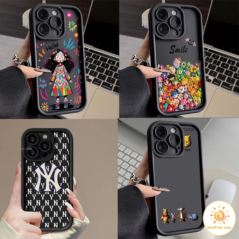 เคสโทรศัพท์ ลายแฟขั่น For OPPO A7 A15 A53 A3S A54 A16 A31 A52 A55 A76 A57 A17 a16K A78 A58 RENO 6 10 11 เคสกันกระแทก