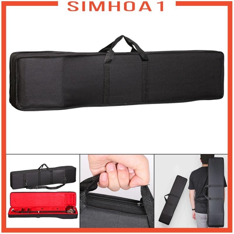 [Simhoa1] Erhu กระเป๋า Gig ผ้า Oxford กันน้ําหนา Erhu พกพากรณีกระเป๋าเครื่องดนตรีสําหรับเครื่องดนตรีเด็ก