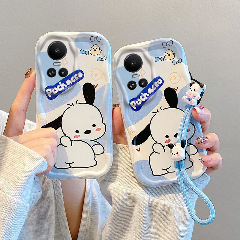 เคส OPPO RENO 10 OPPO RENO 10 PRO 5G โทรศัพท์น่ารักป้องกันกรณี + สร้อยข้อมือน่ารัก MR