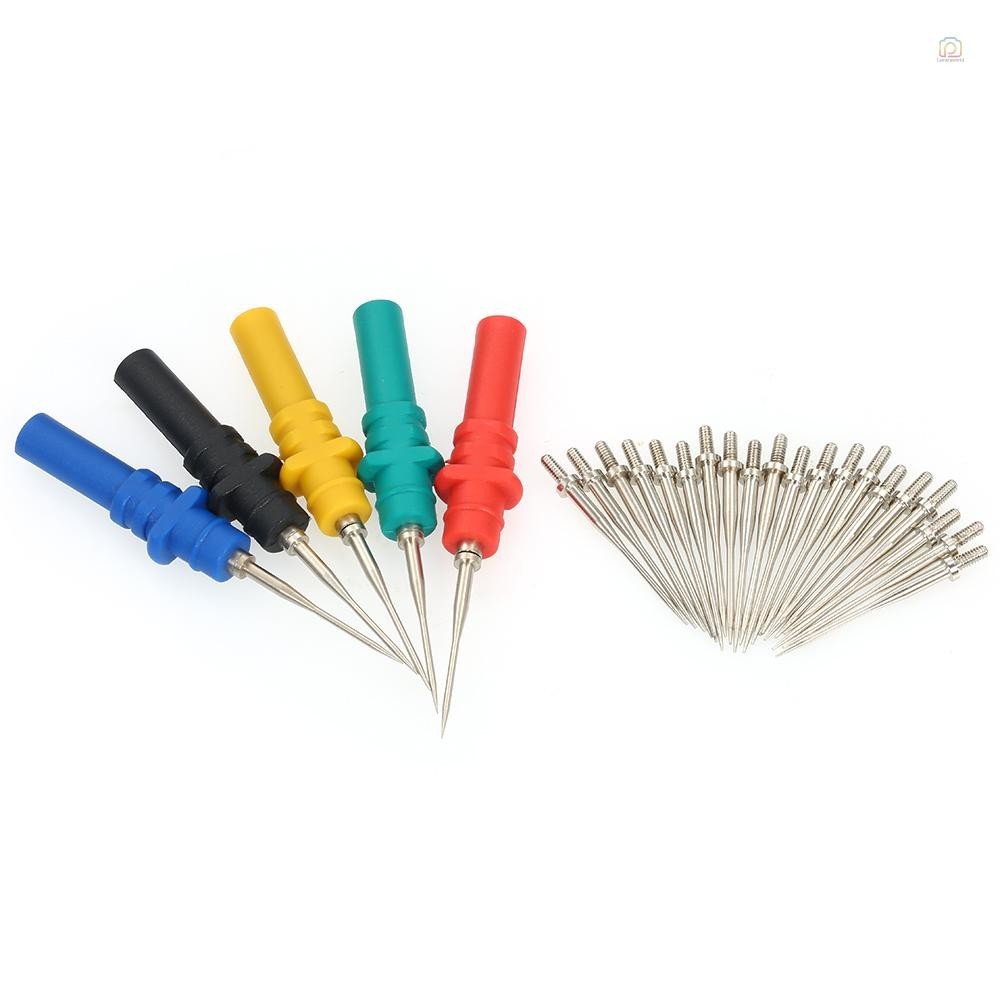 5pcs Oscilloscope Probe Pins ชุดรุ่นอัพเกรด HT307 ยานยนต์อุปกรณ์ทดสอบกลับ Pinning Probes Handheld Os
