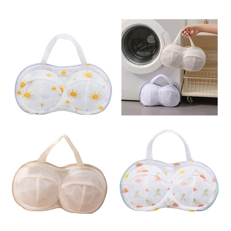 Yu Bra ซักรีดคอนเทนเนอร์ชุดชั้นในซักผ้าทําความสะอาดกระเป๋าสําหรับ Travel Laundry Shop