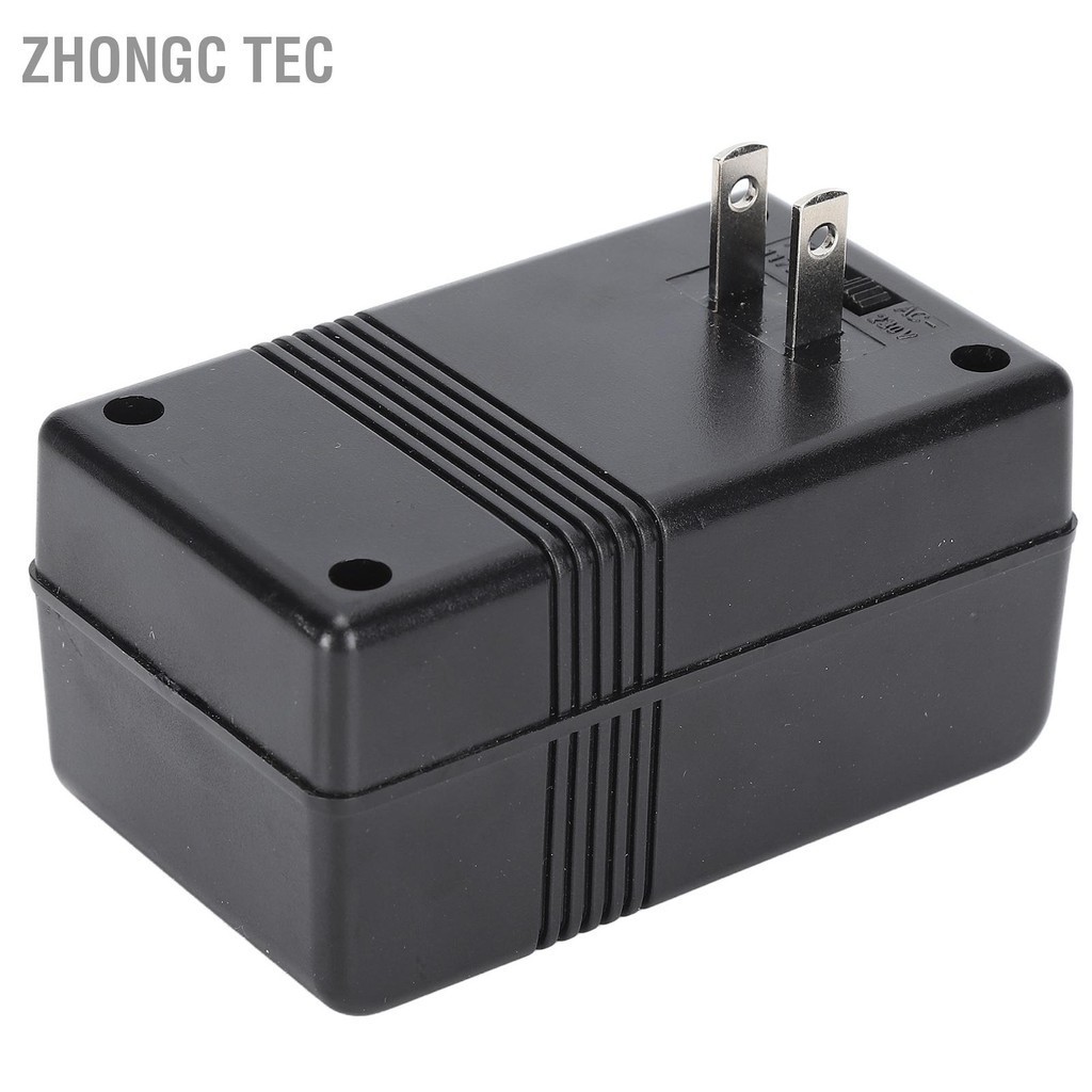 Zhongc Tec ตัวแปลงแรงดันไฟฟ้า AC 100 v-120 v ถึง 220 v-240 Step Up Buck Power Adapter หม้อแปลงไฟฟ้า w