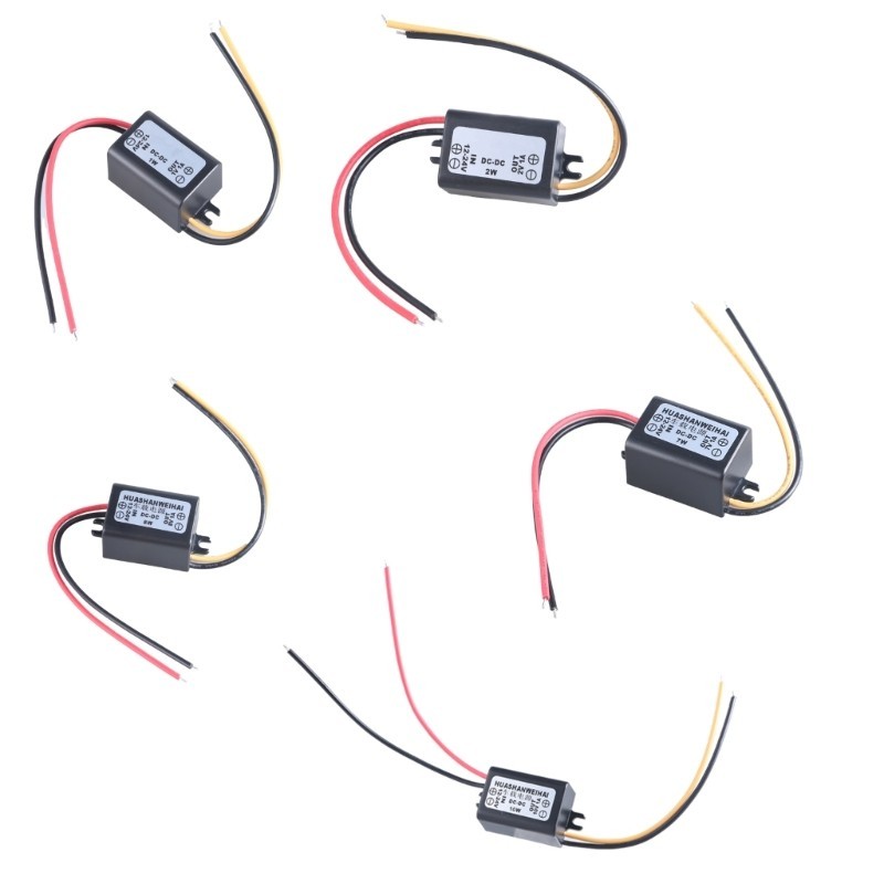 Niki 12V 24V ถึง 1 2 7 8 10V 1A Buckk ตัวแปลงรุ่น StepDown Powers ตัวแปลง