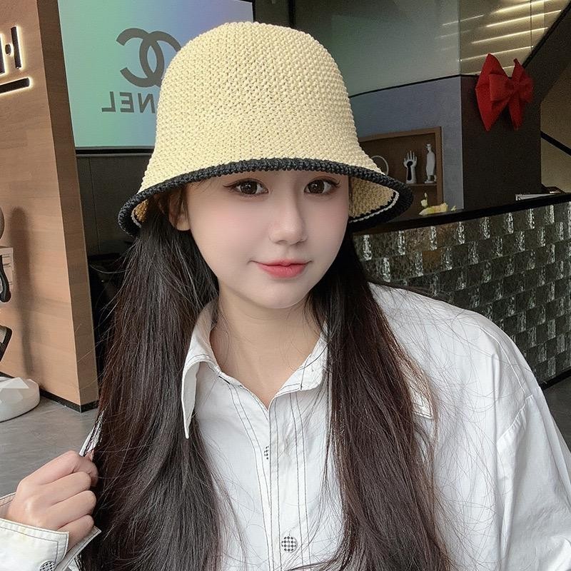D142 หมวก Bucket ระบายอากาศได้ หมวกกลางแจ้ง หมวกชายทะเลผู้หญิง พร้อมส่งจากไทย