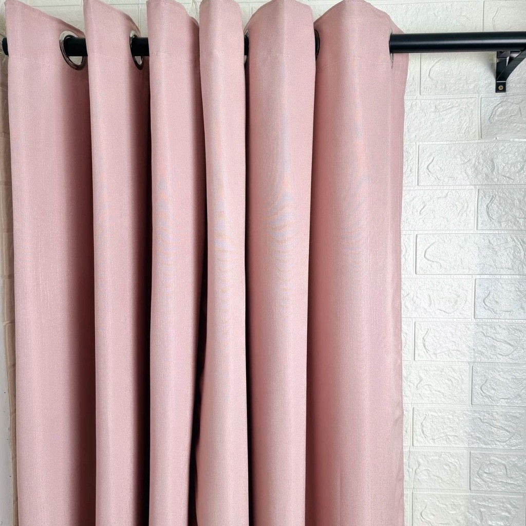 แนะนำ ผ้าม่าน ผ้าม่านกันแสงUVแบบตาไก่ ผ้าม่านสีพื้นสำเร็จรูป ปั๊มตาไก่สีสวยมีน้ำหนัก ผ้าทิ้งน้ำหนัก ราคาพิเศษ มีเก็บเงินปลายทาง