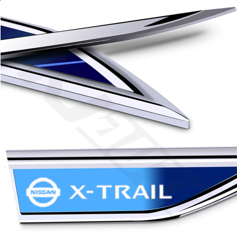 2 ชิ้น/เซ็ต Nissan Xtrail X trail รถ Fender สติกเกอร์โลหะภายนอกตกแต่งขวาซ้าย Decals การปรับเปลี่ยนสําหรับ X-trail T31 2008-2013 T32 2014-2021 T33 Nismo อุปกรณ์เสริม - รูปที่ 6