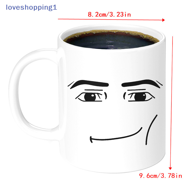 [Love shopping]   เกมแรงบันดาลใจ Man Face Mug ตลกผู้ชายหรือผู้หญิง Faces แก้วกาแฟน่ารัก Gamer ของขวัญวันเกิด Back To School Mug TH - รูปที่ 7