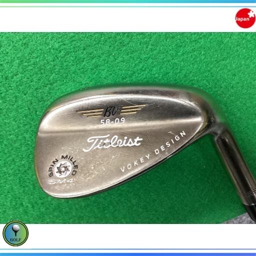 Direct from Japan titleist wedge VOKEY SPIN MILLED SM4 Oil Can 58°/09° USA USED Japan Seller