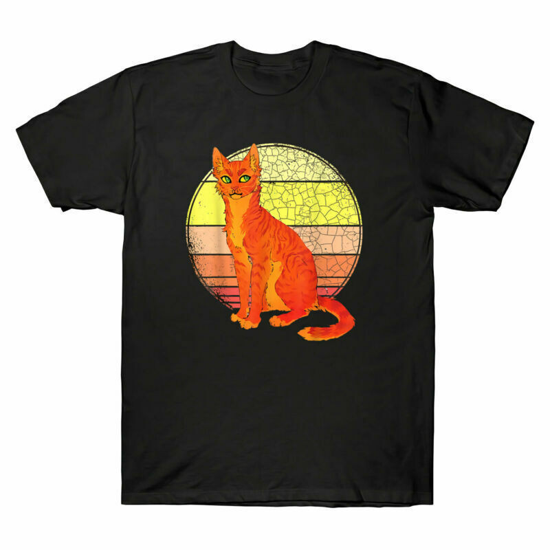 Lover Book Cats Warrior Cat เสื้อยืด Firestar Mens Warriors Fans Series สําหรับ