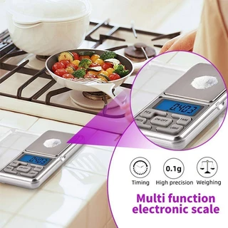 เครื่องชั่งดิจิตอล0.1g-500g กิโลดิจิตอล ตาชั่งน้ำหนัก ตาชั่งอาหารแบบพกพา สามารถเปลี่ยนหน่วยวัดได้ 6 หน่วยวัด