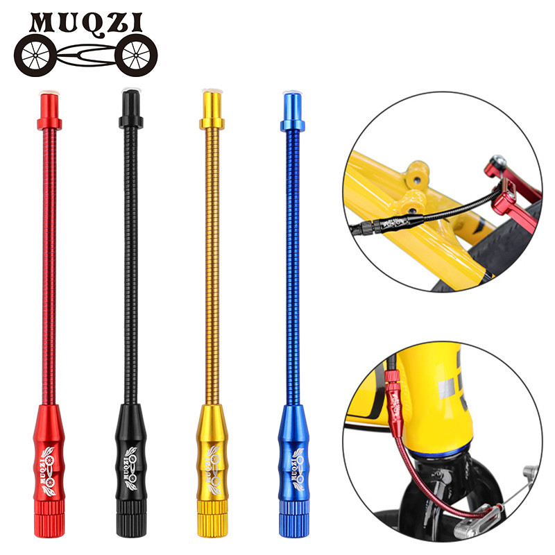 Muqzi ปรับฤดูใบไม้ผลิ V เบรคก๋วยเตี๋ยวสายท่องเที่ยวท่อจักรยานสายต่อท่องเที่ยวสําหรับ MTB ขี่จักรยานอะไหล่เปลี่ยน