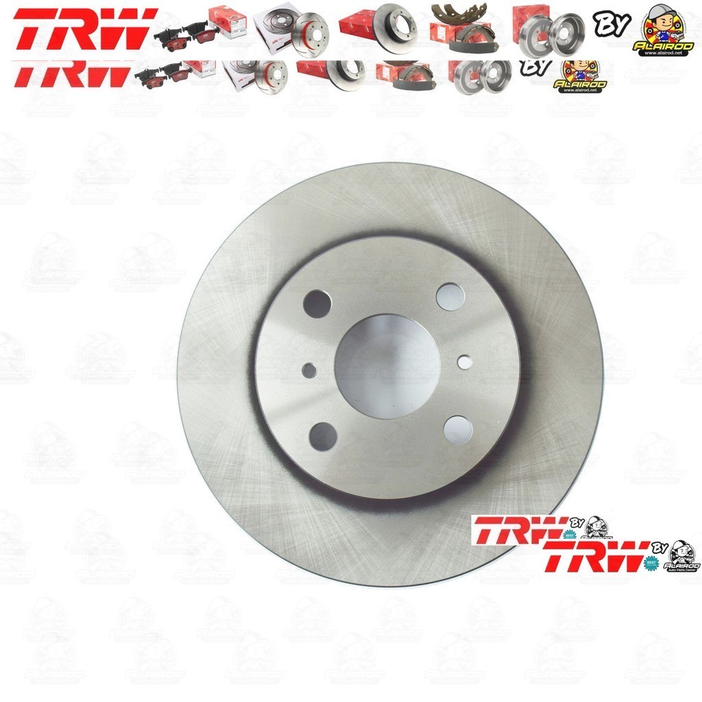 TRW จานดิสเบรคหน้า จานเบรคหน้า 1 คู่ / 2 ใบ TOYOTA SOLUNA AL50 ไฟท้าย หยดน้ำ ปี 1999-2001 DF7203 ขนาด 238 mm หนา 18 mm