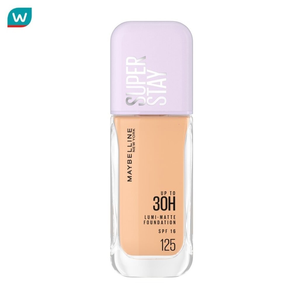 Maybelline เมย์เบลลีน รองพื้น ซุปเปอร์สเตย์ลูมิแมท
