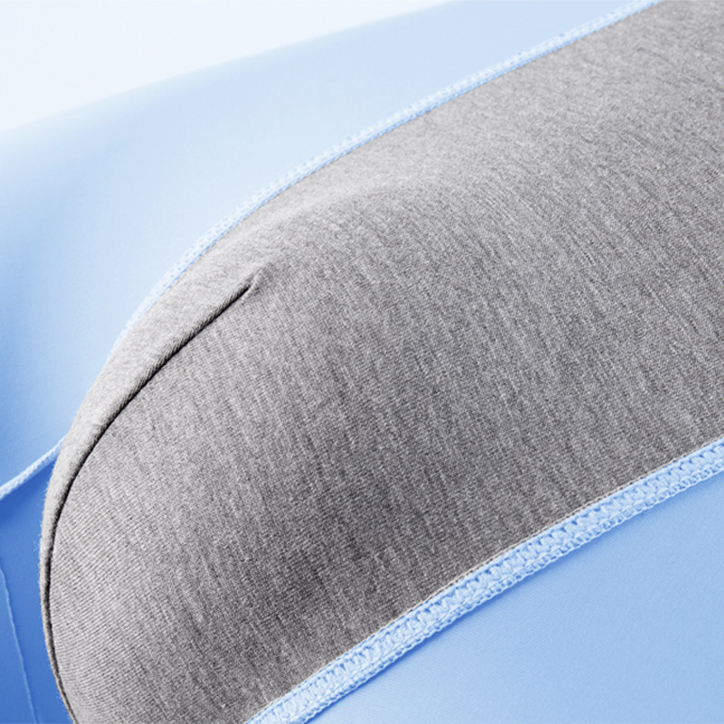 Miiow 3 ชิ้นผ้าไหมน้ำแข็งสบาย Graphene กางเกงบ็อกเซอร์กางเกงขาสั้นผู้ชายชุดชั้นในแฟชั่น ราคา ถูกที่สุด ดีลบีเคเค แกลเลอรีภาพที่ 5