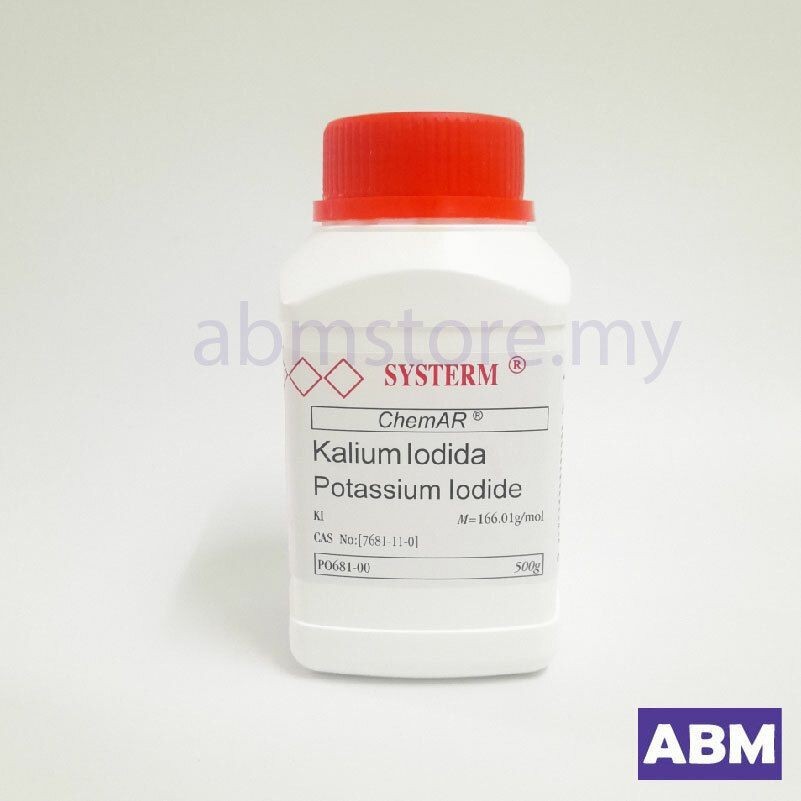 โพแทสเซียม Iodide AR / ACS, Systerm (500g), CAS No 768101-0