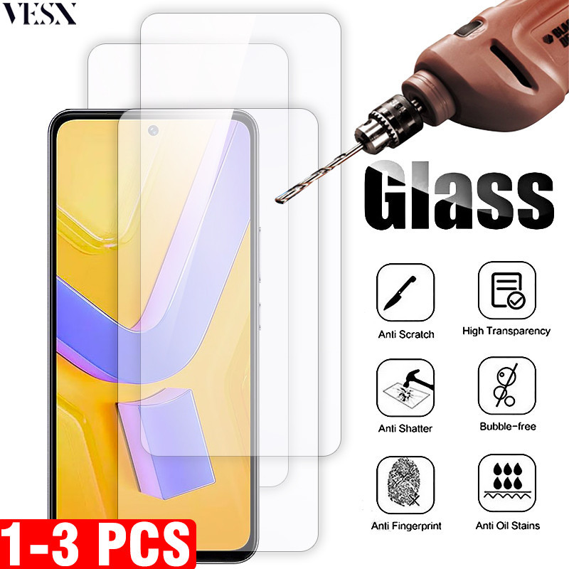 ฟิล์มกระจก ใส VIVO Y100 Y18 Y18s Y18e Y03 Y36 Y55 Y35 Y22 Y22s Y27 Y27s Y15s Y15a Y16 Y17s Y02t Y02a Y02s 4G 5G 2024