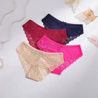 Zxyouping 1/3 ชิ้นกางเกงชั้นในลูกไม้สําหรับผู้หญิงชุดชั้นใน …