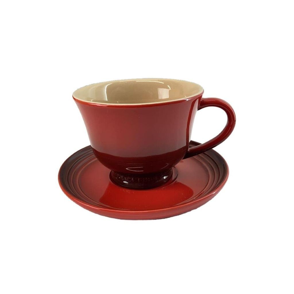 LE CREUSET Cup Saucer Direct from Japan Secondhand