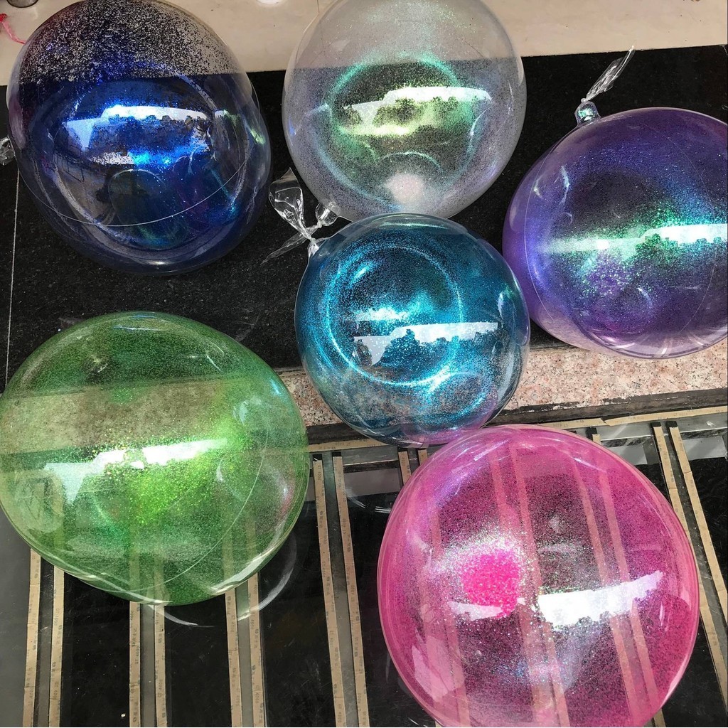 ลูกโป่งใส BoBo มีกลิตเตอร์  ขนาด 24นิ้ว (1ใบ)