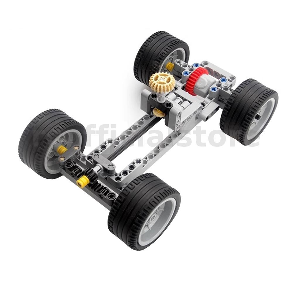 88745 MOC แชสซีรถสําหรับ Lego อิฐ DIY Building Block ของเล ่ นรีโมทคอนโทรลเข ้ ากันได ้ กับ Lego