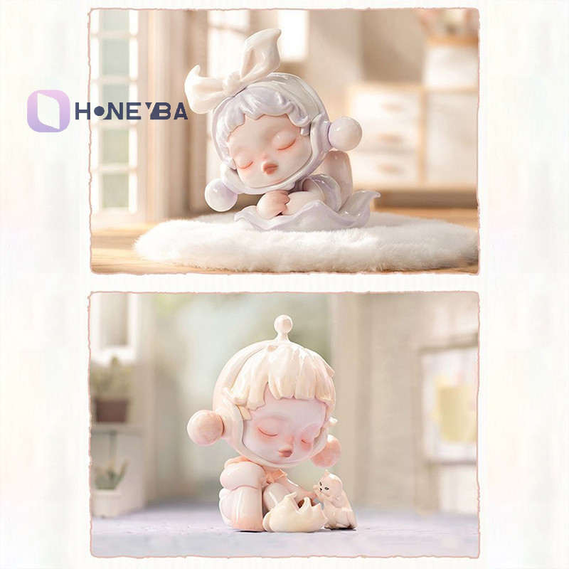<Honeyby > Skullpanda THE WARMTH Series Sp8 Blind Box Caja Ciega Mystery Box ของเล ่ นตุ ๊ กตา Nice