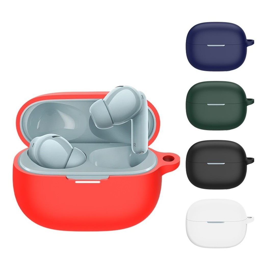 Stock Readysolid Color หูฟัง Soft Cases เข้ากันได้กับ JEEP EW011 ปลอกซิลิโคนพร้อมตะขอ