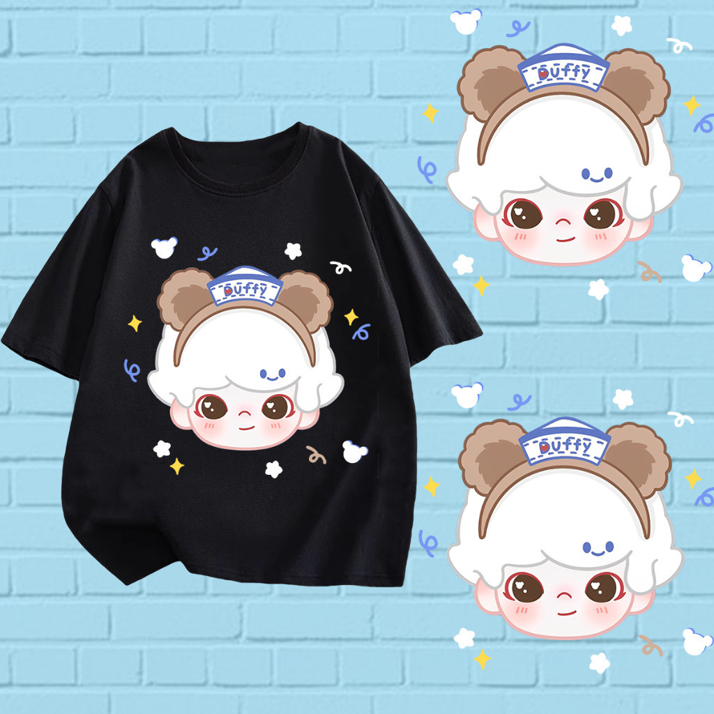 ใหม่ เสื้อ Dimoo เสื้อยืดผู้หญิง G092 ผ้าCotton 100% ไม่จำกัดเพศ S-5XL