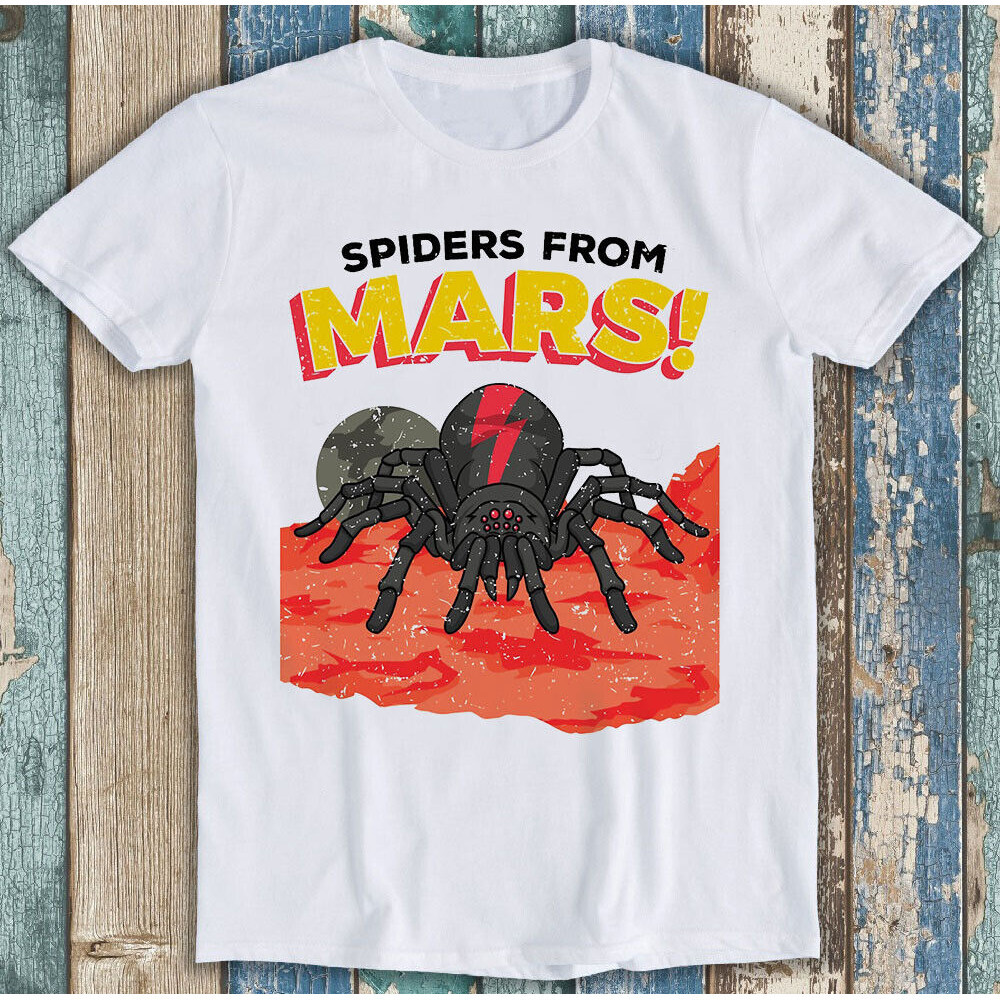 Spiders จากนิตยสารการ์ตูน Mars Meme ของขวัญตลก Tee T เสื้อ M1290