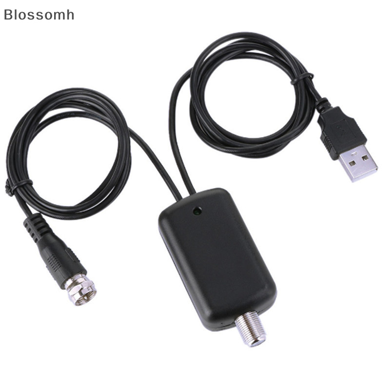 Blossomh Digital HDTV สัญญาณเครื ่ องขยายเสียง Booster สําหรับสายเคเบิลทีวี Fox เสาอากาศ HD Channel 25db ใหม ่