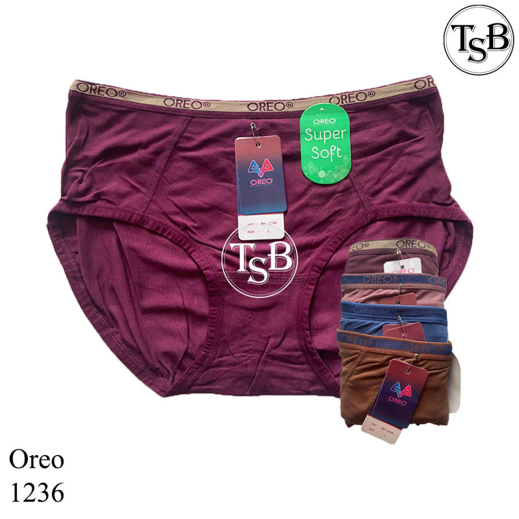 3 ชิ้น Lupo Orio กางเกง 1236 ผู้หญิง CD Lupo Orio กางเกงชั้นในสตรีขนาด ML XL XXL