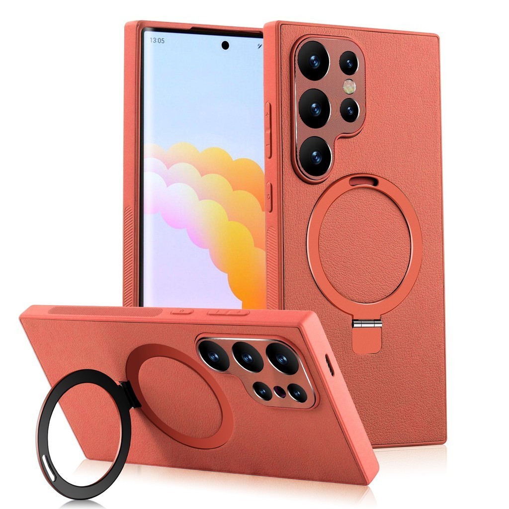 เคส Samsung Galaxy S24 Ultra/S23 Ultra/S22 Ultra เคสโทรศัพท์ S24 Ultra 6.8 นิ้ว พร้อมที่วางแหวนแม่เห