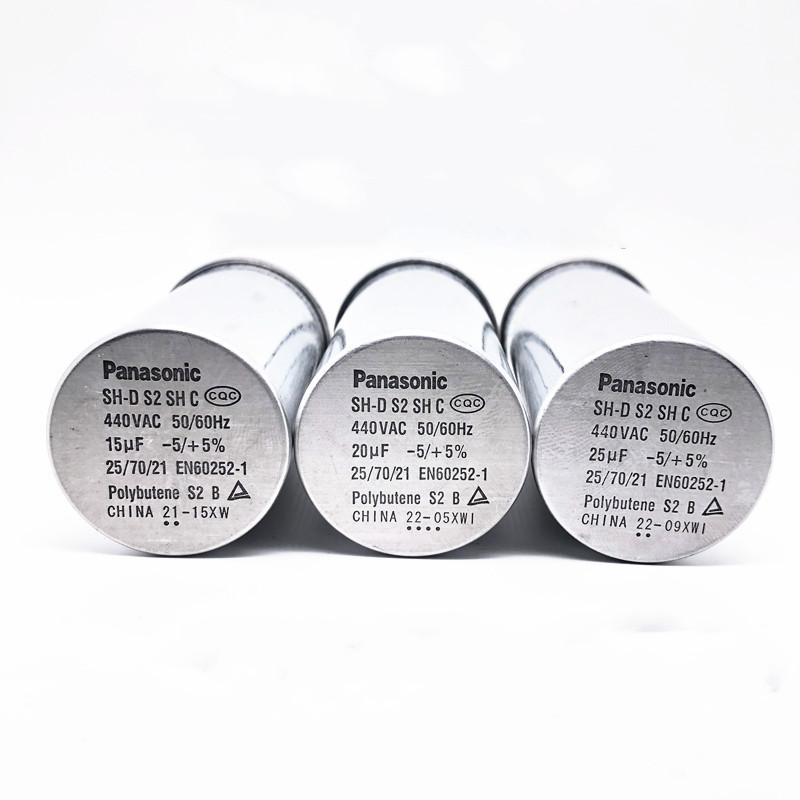 Panasonic Panasonic Capacitor เครื ่ องปรับอากาศคอมเพรสเซอร ์ Starter Capacitor 35uf ด ้ านนอก Starter Universal Capacitor 50uf1.5 ชิ ้ น