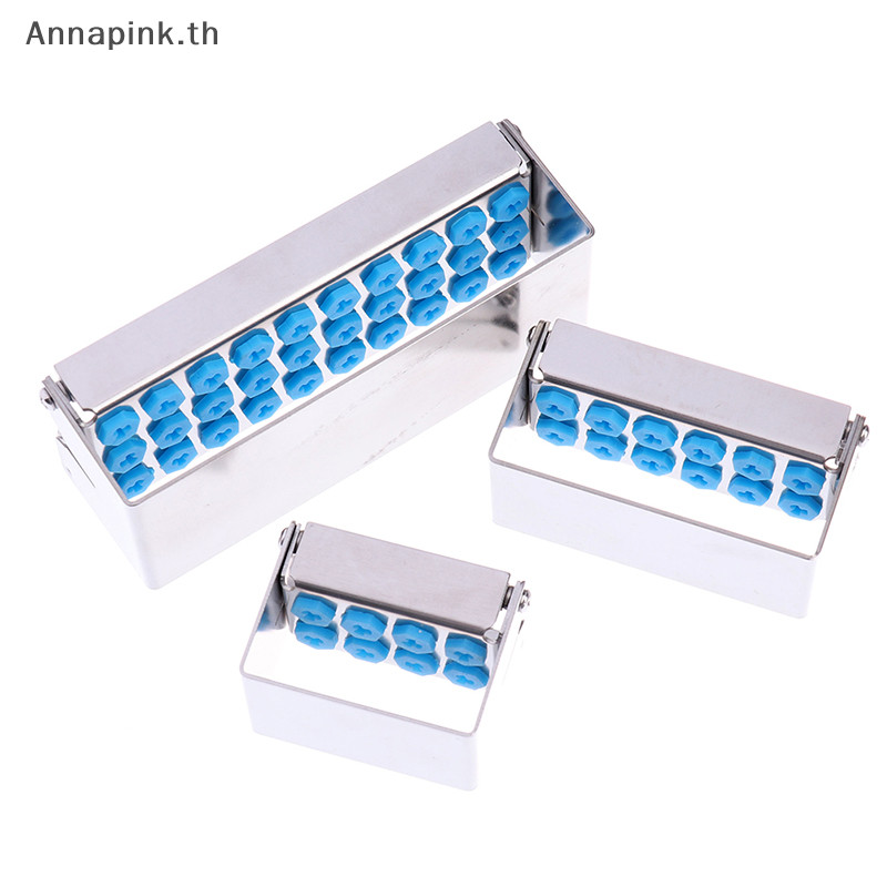 Annapink.th Bur Holder Autoclave Sterilizer Case Endo File Disinfection Box Organizer EN
