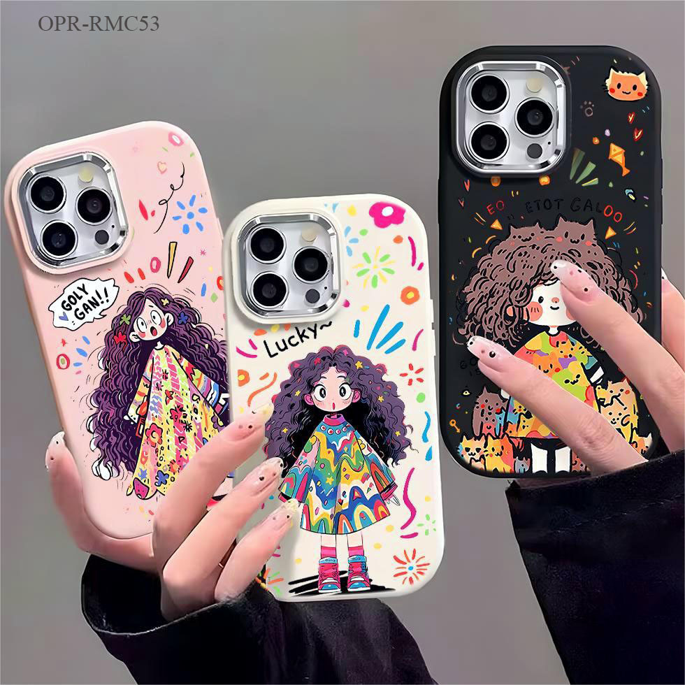 เคส For Realme C63 C61 C75 C55 C53 C35 C67 C35 C21Y C20 C20A C12 C25 C25S C11 8 5 5i 5S 6i 11 Note 50 60 4G 5G Case PD