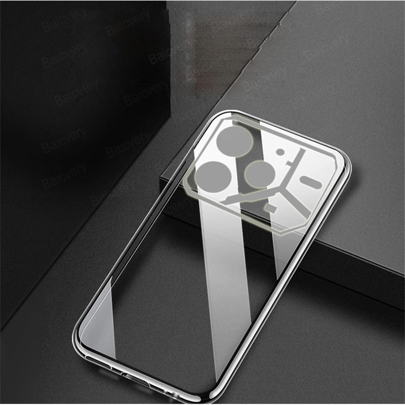 Tecno POVA 6 Neo Casing แฟชั่น TPU Silicone Shell Cover เคสใสกันกระแทก