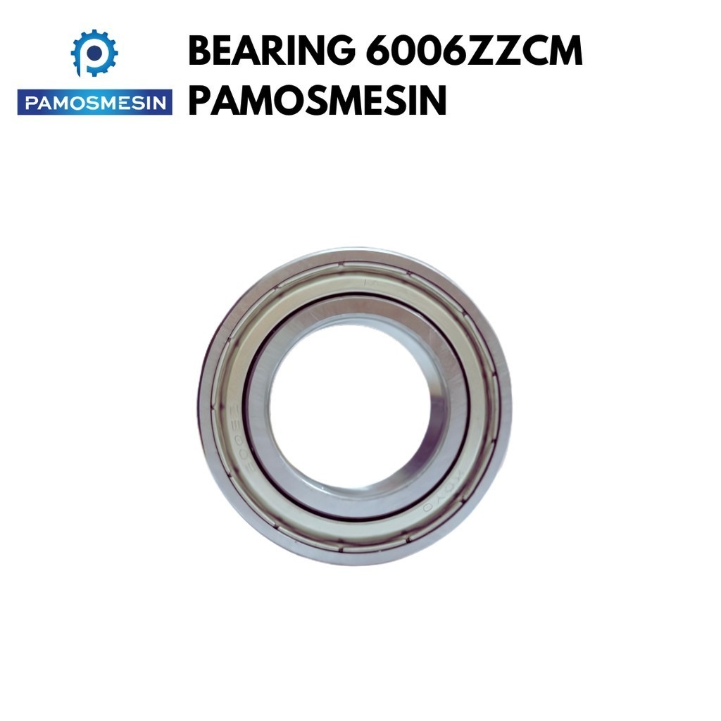 MESIN Pamosroom Bearing 6006 ZZ Ball Bearing 6006ZZCM 30x55x13mm Bearing 6006 ZZ Bearing Engine Lake