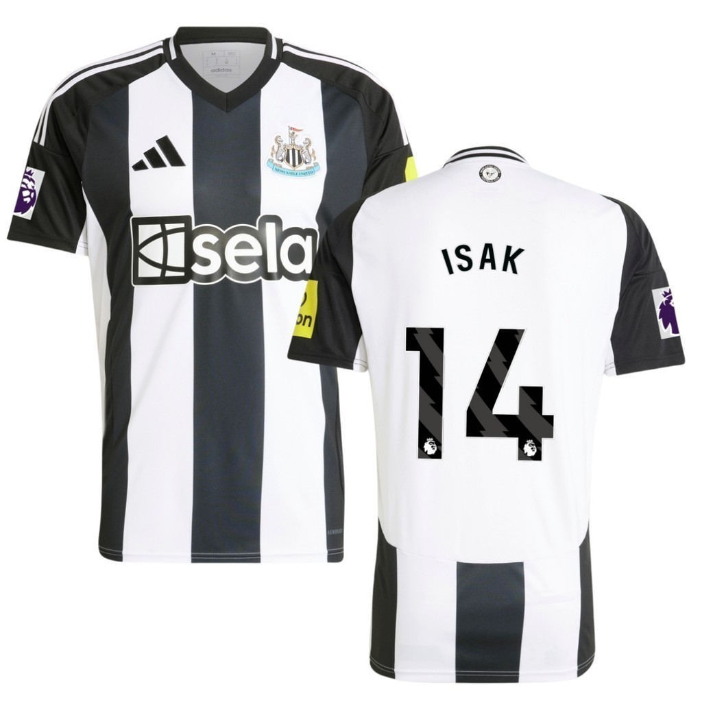 แฟน ๆ ฉบับที่ 2024/25 เสื้อฟุตบอล Newcastle United Home และ Shiirt S-4XL,สามารถเพิ่มชื่อและหมายเลขของคุณได้
