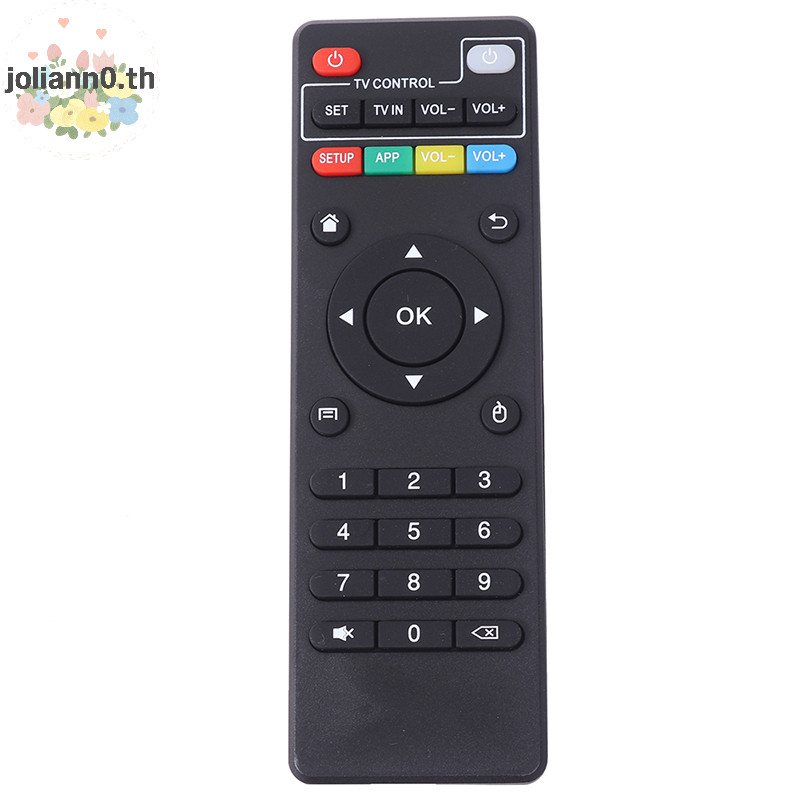 Joliann0 Universal IR รีโมทคอนโทรลสําหรับ Android TV กล่อง MXQ-4K MXQ PRO H96 proT9 th