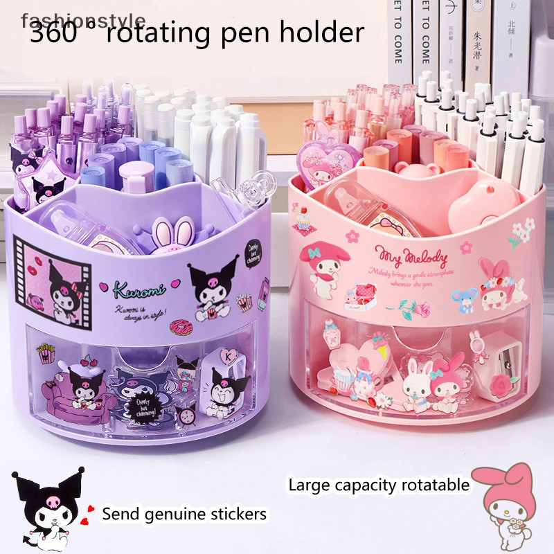 [Fashionstyle] Anime Rotag ที่ใส่ปากกา Kawaii Desktops กล่องเก็บของเครื่องเขียนอุปกรณ์การเรียน [th]